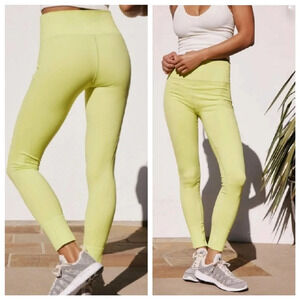 by Anthropologie High Waist Leggings Monique Neon Size XS